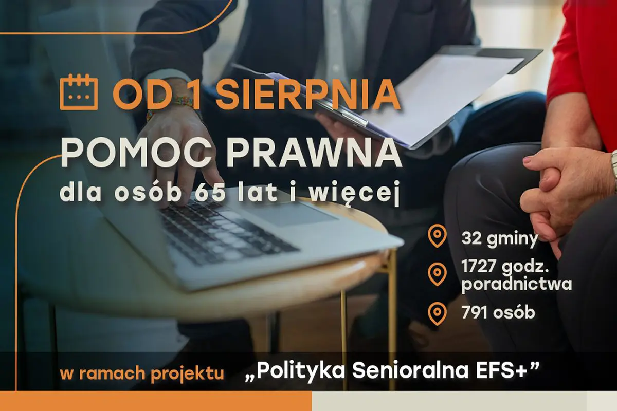 Pomoc prawna dla osób 65 lat